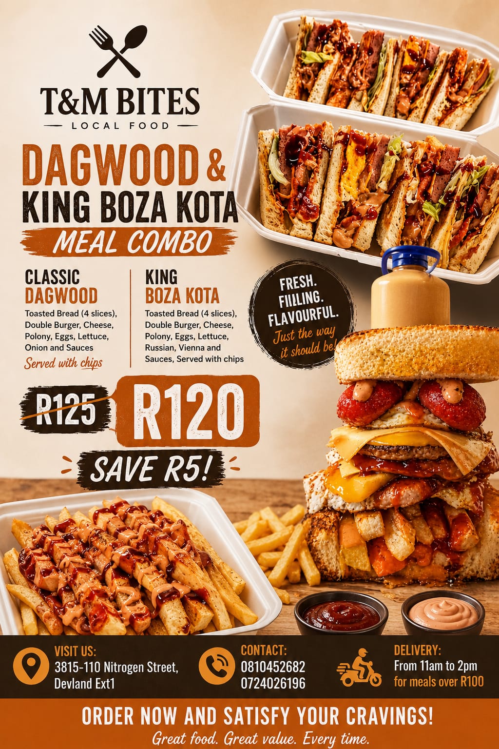 King Boza Kota Combo